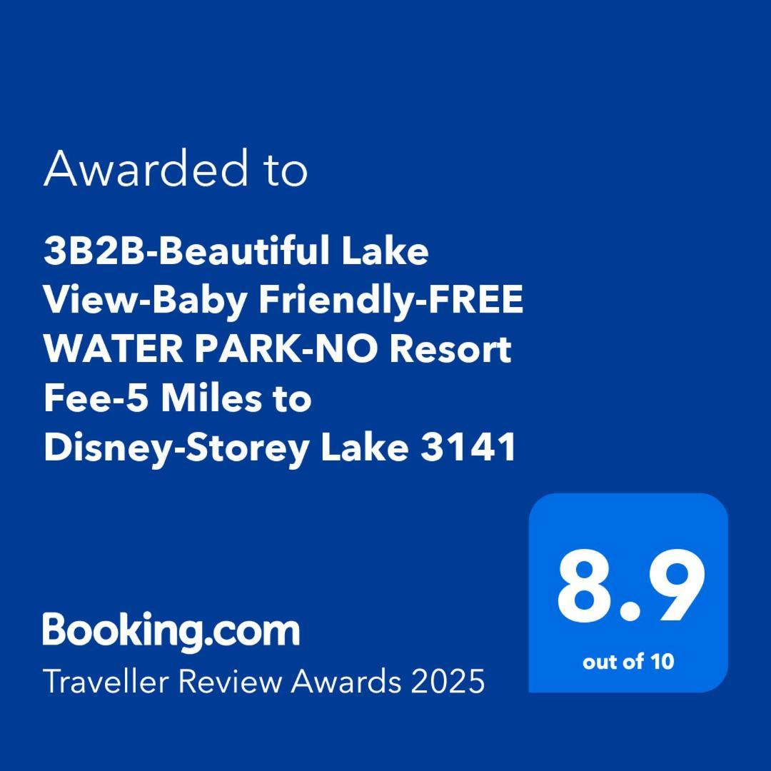 3B2B-Beautiful Lake View-Baby Friendly-Free Water Park!No Resort Fee-5 Miles To Disney-Storey Lake 3141 Кіссіммі Екстер'єр фото